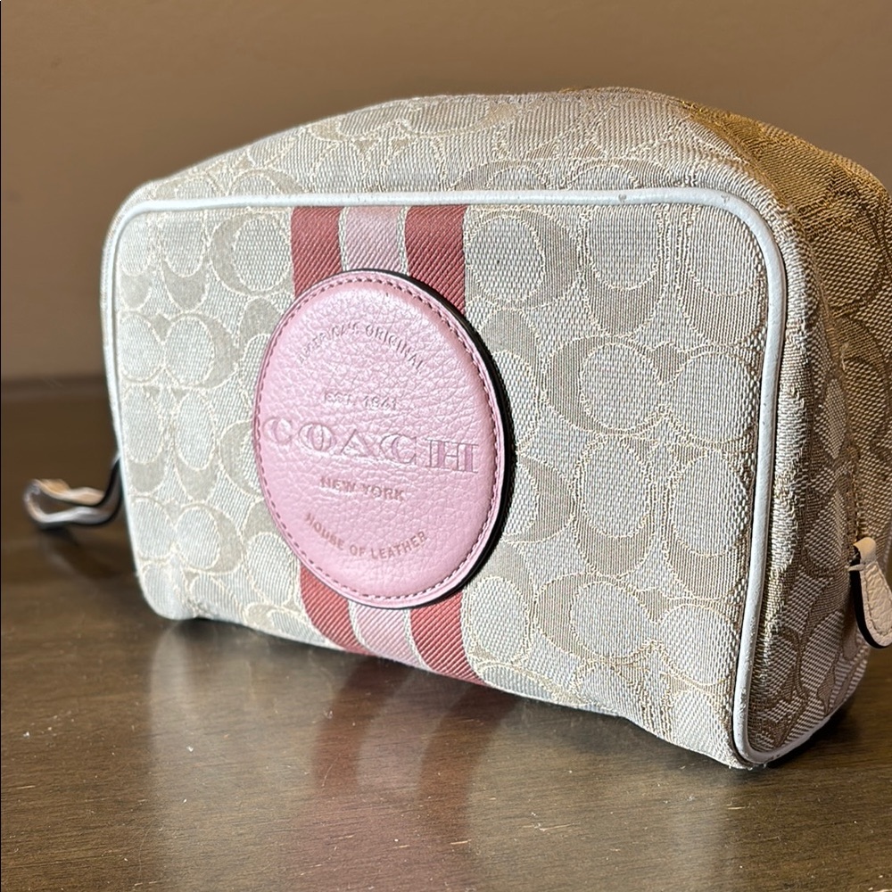 Coach Beige and Pink Women's Bag